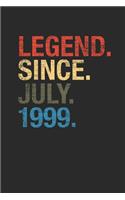 Legend Since July 1999