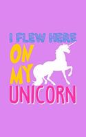 Unicorn I Flew Here On My Unicorn