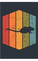 Retro Gerbil Notebook - Gift for Gerbil Lovers - Vintage Gerbil Journal - Gerbil Diary for Boys and Girls