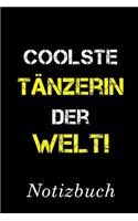 Coolste Tänzerin Der Welt Notizbuch