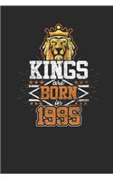 Kings Are Born In 1995: Dotted Bullet Notebook - Birthday Gift or Anniversary Gift Idea