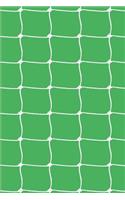 Soccer Pattern Goal Score Stadium Champion 40: Blank Lined Journal for Soccer or Ball Sports Lovers