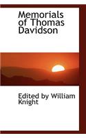 Memorials of Thomas Davidson