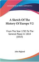 A Sketch Of The History Of Europe V2: From The Year 1783 To The General Peace In 1814 (1815)