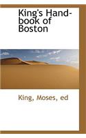 King's Hand-Book of Boston