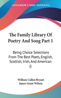 Family Library Of Poetry And Song Part 1