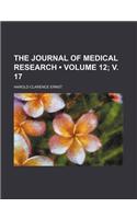 The Journal of Medical Research (Volume 12; V. 17)