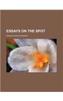 Essays on the Spot: (English)