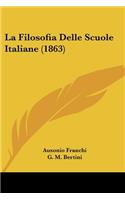 Filosofia Delle Scuole Italiane (1863)