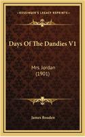 Days of the Dandies V1: Mrs. Jordan (1901)