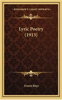 Lyric Poetry (1913)