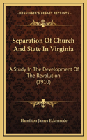 Separation Of Church And State In Virginia