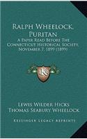 Ralph Wheelock, Puritan