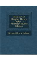 Memoir of Kenelm Henry Digby