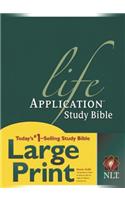 NLT Life Application Study Bible Large Print