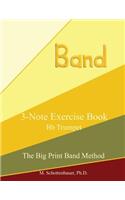 3-Note Exercise Book: Trumpet
