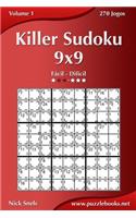 Killer Sudoku 9x9 - Fácil ao Difícil - Volume 1 - 270 Jogos