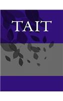 Tait: Personalized Journals - Write In Books - Blank Books You Can Write In