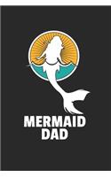 Meerjungfrau Papa Notizbuch