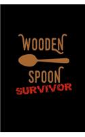 Wooden Spoon Survivor: Hangman Puzzles - Mini Game - Clever Kids - 110 Lined Pages - 6 X 9 In - 15.24 X 22.86 Cm - Single Player - Funny Great Gift