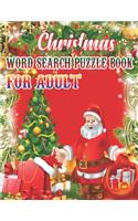 Christmas Word Search Puzzle book For Adult