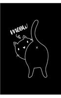 Fun Cat Back Say Meow