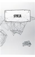 Syria: Ruled Travel Diary Notebook or Journey Journal - Lined Trip Pocketbook for Men and Women with Lines