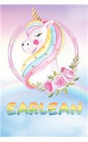 Earlean: Want To Give Earlean A Unique Memory & Emotional Moment? Show Earlean You Care With This Personal Custom Named Gift With Earlean's Very Own Unicorn 