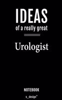 Notebook for Urologists / Urologist: awesome handy Note Book [120 blank lined ruled pages]