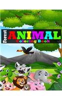 Forest Animal Coloring Book
