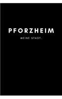 Pforzheim: Notizbuch, Notizblock, Notebook - Punktraster, Punktiert, Dotted - DIN A5 (6x9 Zoll), 120 freie Seiten - Notizen, Termine, Ideen, Skizzen, Planer, T