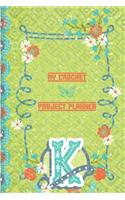 My Crochet Project Planner K: Planner to Write In Crochet Projects - Crochet Materials Log - Crochet Projects Tracker