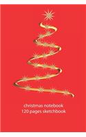 christmas notebook 120 pages sketchbook: christmas festoon sketchbook christmas diary christmas booklet christmas recipe book festoon sketchbook christmas journal 120 pages 6x9 inches ca. D