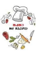 kitchen Notebook "mom's recipes"