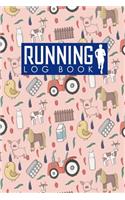 Running Log Book: Runners Log, Running Log Book Template, Training Log Running, Track Distance, Time, Speed, Weather, Calories & Heart Rate(63 Running Log Books)
