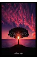 Reflection Diary: Sunset View Meditation and Prayer Journal for Women