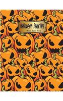 Halloween Favorites Sheet Music Book