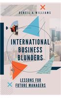 International Business Blunders