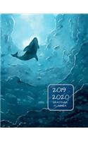 2019 2020 15 Months Ocean Whales Gratitude Journal Daily Planner