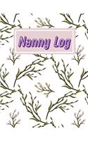 Nanny Log: Daily Childcare Journal