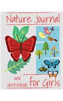 Nature Journal and Sketchbook for Girls