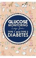 Glucose Monitoring Log for Type 1 and Type 2 Diabetes