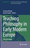 Teaching Philosophy in Early Modern Europe