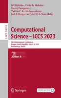 Computational Science - Iccs 2023