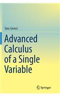 Advanced Calculus of a Single Variable