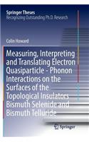 Measuring, Interpreting and Translating Electron Quasiparticle - Phonon Interactions on the Surfaces of the Topological Insulators Bismuth Selenide and Bismuth Telluride