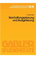 Beschaffungsplanung Und Budgetierung