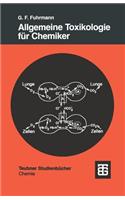 Allgemeine Toxikologie für Chemiker