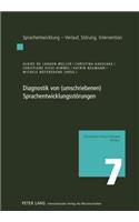 Diagnostik Von (Umschriebenen) Sprachentwicklungsstoerungen