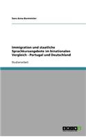 Immigration und staatliche Sprachkursangebote im binationalen Vergleich - Portugal und Deutschland